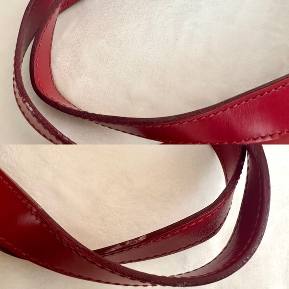 Louis Vuitton Monogram Red Canvas Cabas Ipanema - Picture 6 of 9